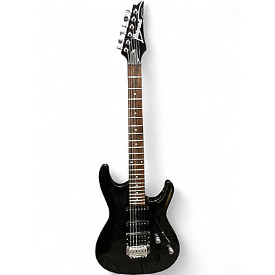 Used Ibanez SA120 Black Solid Body Electric Guitar