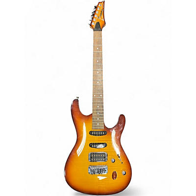 Used Ibanez SA160FM 2 Color Sunburst Solid Body Electric Guitar