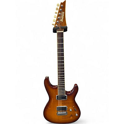 Used Ibanez SA2020 PRESTIGE Cherry Sunburst Solid Body Electric Guitar