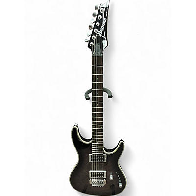 Used Ibanez SA220FM Trans Gray Solid Body Electric Guitar