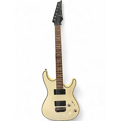 Used Ibanez SA260FM SA Series Antique White Solid Body Electric Guitar