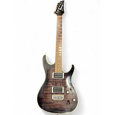 Used Ibanez SA32FM Trans Purple Solid Body Electric Guitar