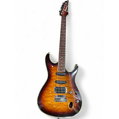 Used Ibanez SA460QM 2 Color Sunburst Solid Body Electric Guitar