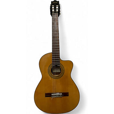 Used Ibanez  SALVADOR GA6CE Natural Classical Acoustic Guitar