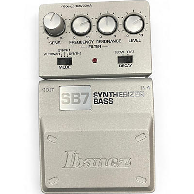 Used Ibanez SB7 Synthesizer Bass Bass Effect Pedal