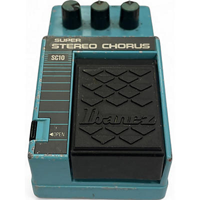 Used Ibanez SC10 Super Stereo Chorus Effect Pedal