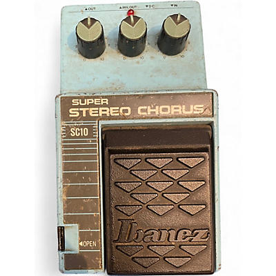 Used Ibanez SC10 Super Stereo Chorus MIJ Effect Pedal