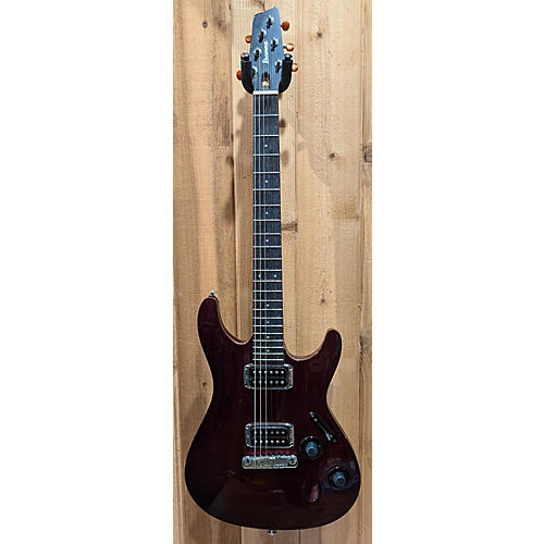 Ibanez Used Ibanez SC420 Black Cherry Solid Body Electric Guitar Black Cherry