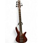 Used Ibanez SD GR 5 Walnut Electric Bass Guitar Walnut