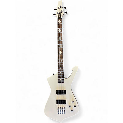 Used Ibanez SDB3 White Electric Bass Guitar