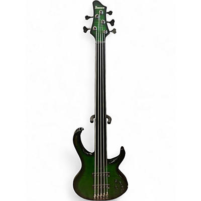 Used Ibanez SDGB1 Steve Di Giorgio Signature Moss Green Electric Bass Guitar
