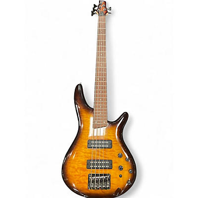 Used Ibanez SDGR 5 STRING 2 Tone Sunburst Electric Bass Guitar