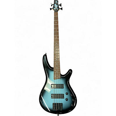 Used Ibanez SDGR Blue Burst Electric Bass Guitar
