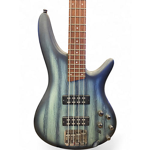 Used Ibanez SDGR Blue Electric Bass Guitar Blue
