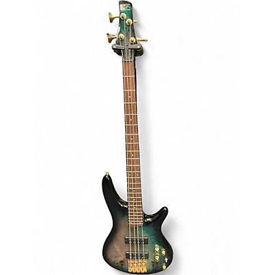 Used Ibanez SDGR GREEN Electric Bass Guitar