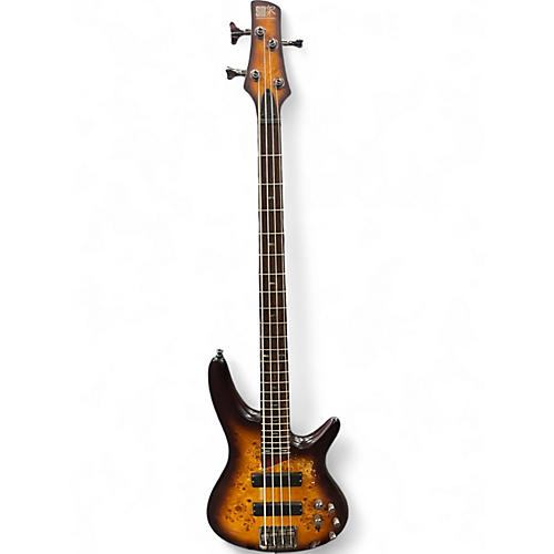 Used Ibanez SDGR Rustic Burst Electric Bass Guitar Rustic Burst