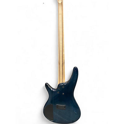 Used Ibanez SDGR cosmic blue sunburst Electric Bass Guitar