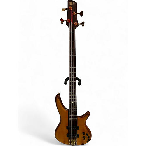 Ibanez Used Ibanez SDGR premium Natural Electric Bass Guitar Natural