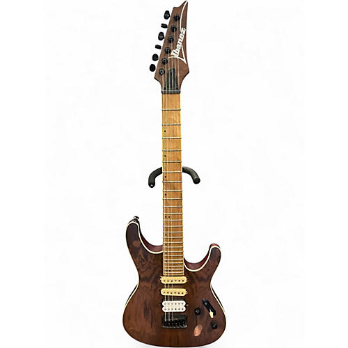 Used Ibanez SEW761CMCW Natural Solid Body Electric Guitar Natural