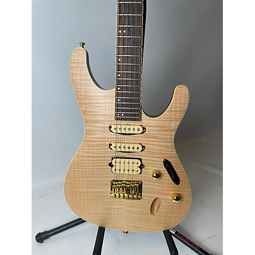 Ibanez Used Ibanez SEW761FM Natural Solid Body Electric Guitar Natural