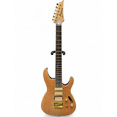 Used Ibanez SEW761FM Natural Solid Body Electric Guitar