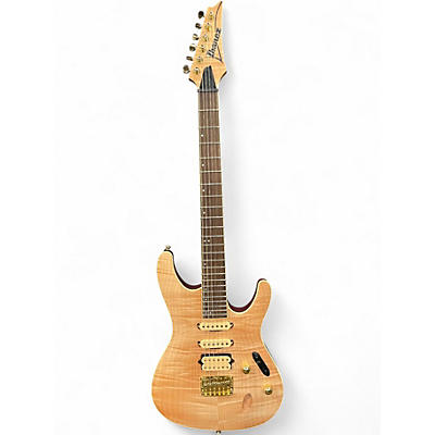Used Ibanez SEW761FM Satin Natural Solid Body Electric Guitar