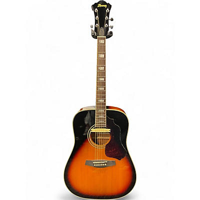 Used Ibanez SGE220 Sage Series 2 Color Sunburst Acoustic Electric Guitar