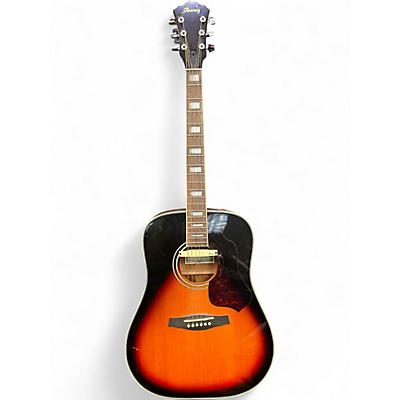 Used Ibanez SGE220VS 2 Tone Sunburst Acoustic Electric Guitar