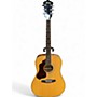 Used Ibanez SGT120 Sage Series Left Handed Natural Acoustic Guitar Natural