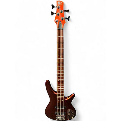 Used Ibanez SH305E metallic copper Electric Bass Guitar