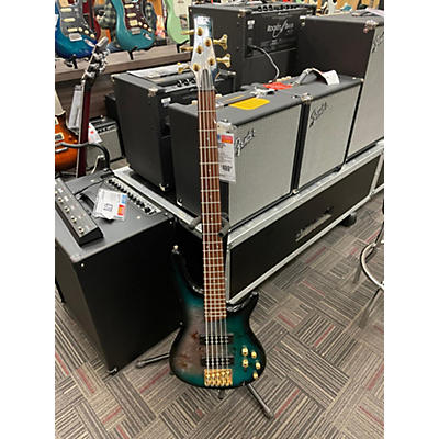 Ibanez Used Ibanez SH405EPBDX Tropical Seafloor Burst Electric Bass Guitar