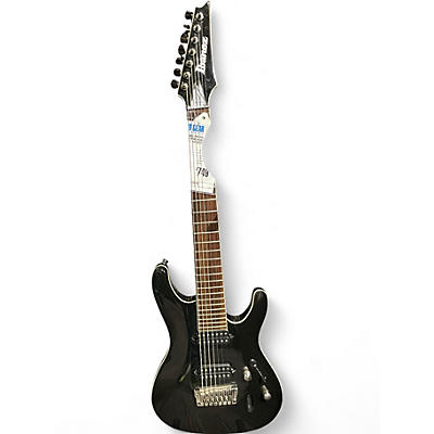 Used Ibanez SIR27FD Iron Label 7 String Black Solid Body Electric Guitar