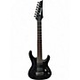 Used Ibanez SIR27FD Iron Label 7 String black Solid Body Electric Guitar black