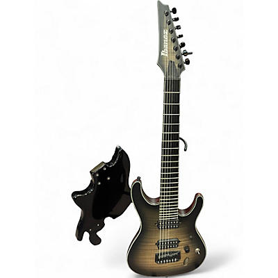 Used Ibanez SIX6DFM Trans Black Solid Body Electric Guitar