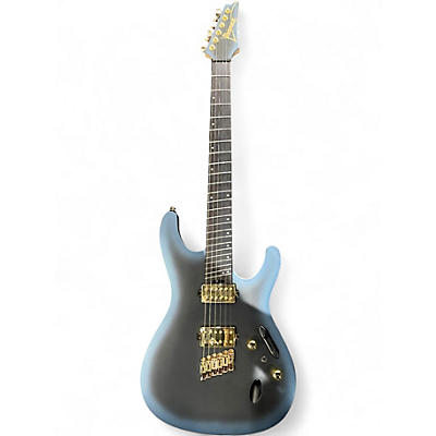 Used Ibanez SML721 Midnight Ocean Arctic Matte Solid Body Electric Guitar