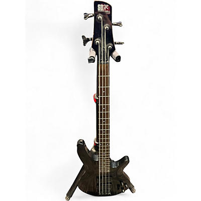 Used Ibanez  SOUNDGEAR EMG HZ Black Electric Bass Guitar