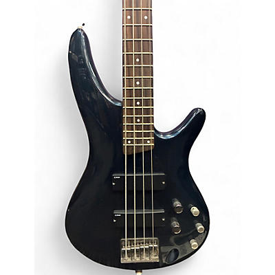 Used Ibanez SOUNDGEAR Metallic Black Electric Bass Guitar