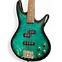 Used Ibanez SOUNDGEAR Turquoise Electric Bass Guitar Turquoise