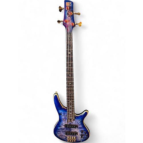Used Ibanez SR-2600 Cerulean Blue Electric Bass Guitar Cerulean Blue