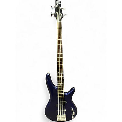 Used Ibanez SR 300 DX Blue Electric Bass Guitar