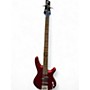Used Ibanez SR 300 DX Red Electric Bass Guitar Red