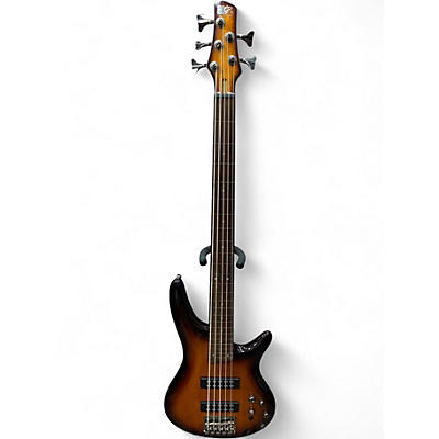 Used Ibanez SR 375 EF 3 Tone Sunburst Electric Bass Guitar