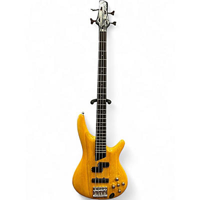 Used Ibanez SR1000 Natural Electric Bass Guitar