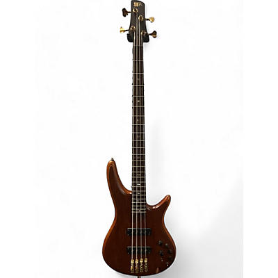 Used Ibanez SR1200 Natural Electric Bass Guitar