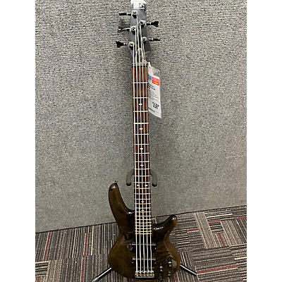 Ibanez Used Ibanez SR1205E 5 String Brown Electric Bass Guitar