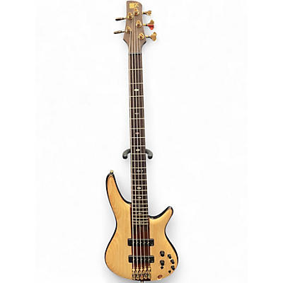 Used Ibanez SR1305 Natural Electric Bass Guitar