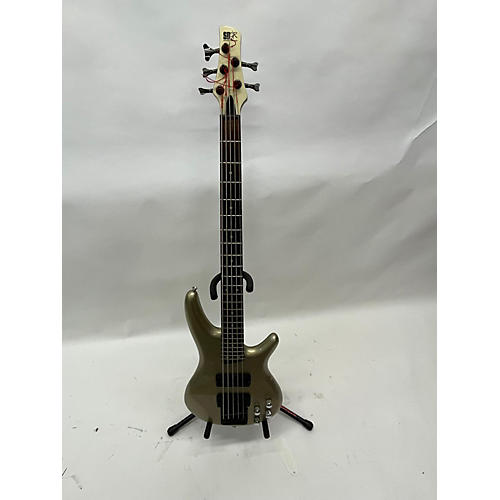 Ibanez Used Ibanez SR1305 Silver Electric Bass Guitar Silver