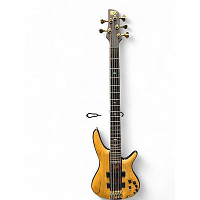 Used Ibanez SR1305 premium  Natural  Electric Bass Guitar