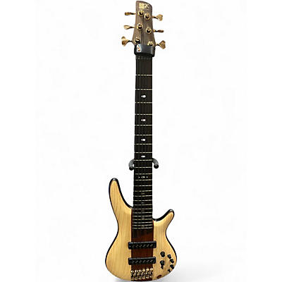 Used Ibanez SR1306 Natural Electric Bass Guitar