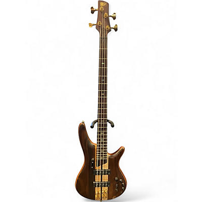 Used Ibanez SR1350B Dual Mocha Burst Flat Electric Bass Guitar
